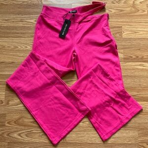 Dolls Kill Hot Kiss Pink Flare Pants